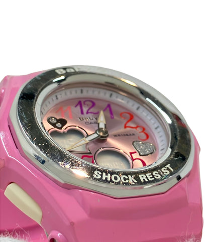 CASIO 腕時計 Baby-G クオーツ ピンク BGA-101 レディース カシオ