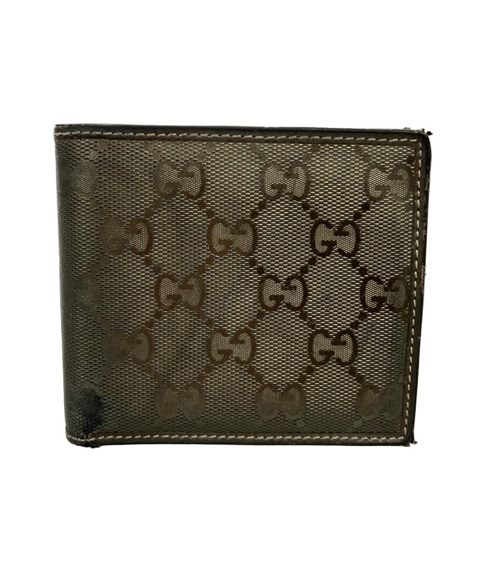 GUCCI 二つ折り財布 GGインプリメ 224122 478442 レディース グッチ