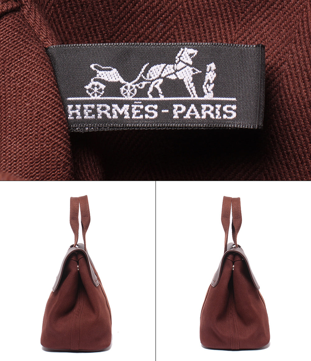 エルメス トワルシェブロン×レザー ヴァルパライソ ロングPM ハンドバッグ ginzaparis2_228-72408