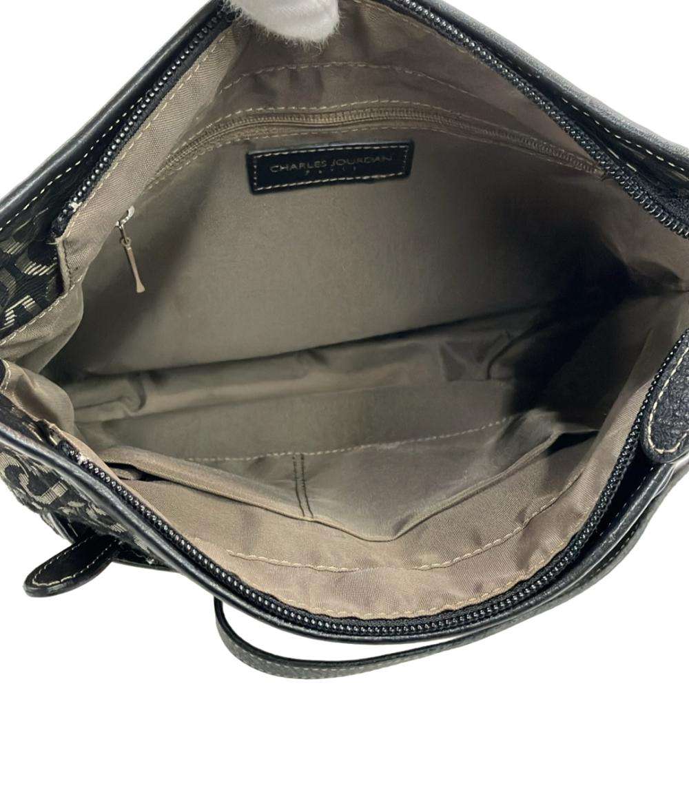 シャルル・ジョルダン ショルダーバッグ 斜め掛け モノグラム総柄 レディース CHARLES JOURDAN