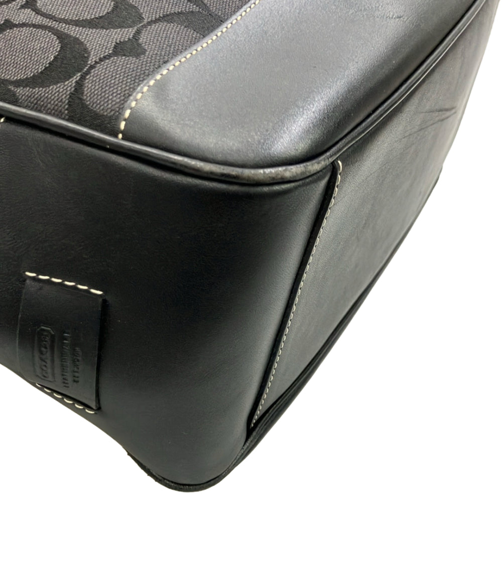 COACH トートバッグ キャンバス レザー 6093 レディース コーチ