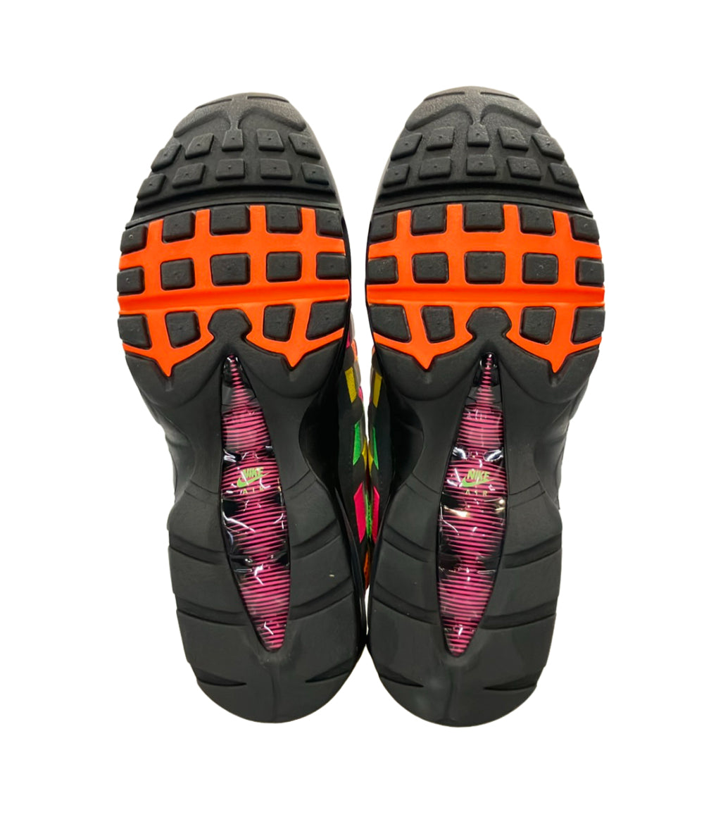 美品 NIKE ローカットスニーカー Air Max 95 Big Bubble Woven IB3695-100 メンズ SIZE 28.0 ナイキ