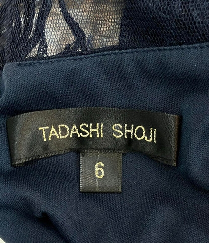 TADASHI SHOJI ドレス 半袖 ロング スパンコール フォーマル YR080L レディース SIZE 6 (M) タダシショージ