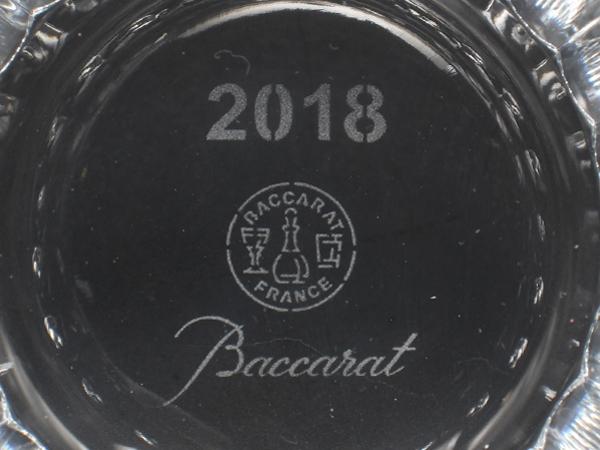 美品 Baccarat イヤータンブラー グラス 2018 フィオラ バカラ