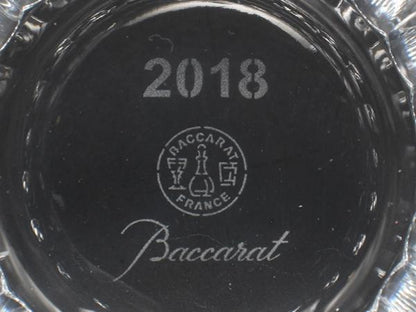 美品 Baccarat イヤータンブラー グラス 2018 フィオラ バカラ