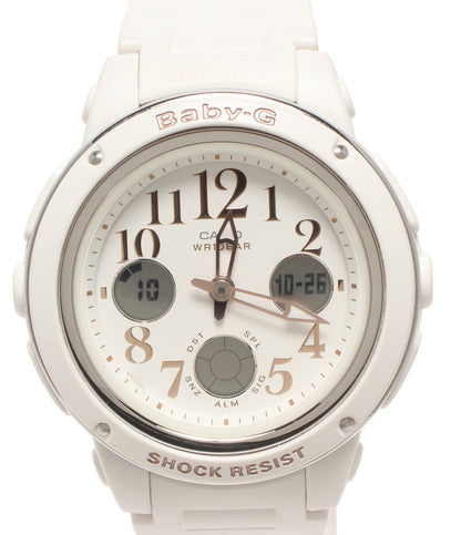 CASIO 腕時計 Baby-G クオーツ ホワイト BGA-150EF レディース カシオ