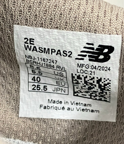 NEW BALANCE ローカットスニーカー スリッポン WASMPAS2 レディース SIZE 25.5 (XL) ニューバランス