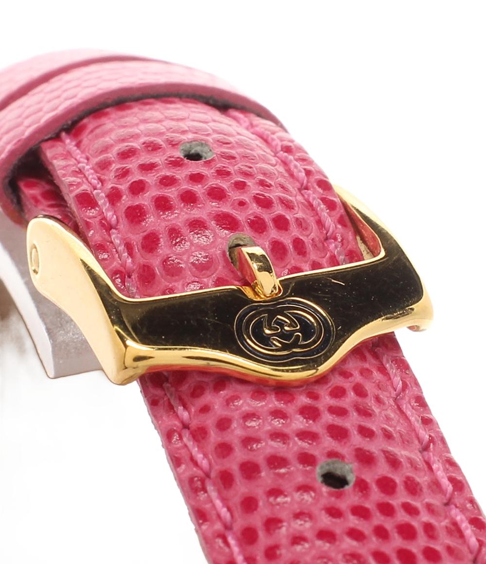 GUCCI 腕時計 クオーツ ホワイト 6300L レディース グッチ