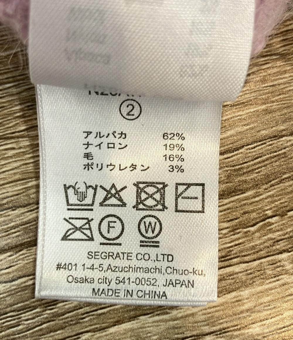 NKNIT 長袖ニット アルパカ alpaca mix big KNIT N25AW-055 メンズ SIZE 2 (M) ンニット