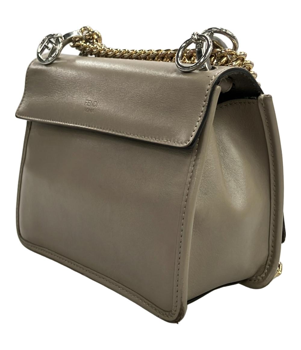 FENDI ショルダーバッグ 斜め掛け チェーンショルダー カーフレザー 8BT286 レディース フェンディ