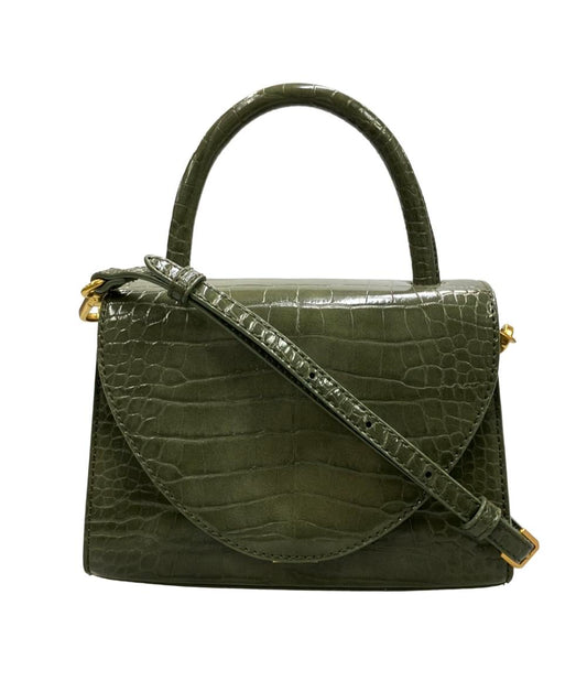 CHARLES&KEITH ハンドバッグ ショルダーバッグ 2WAY 斜め掛け クロコ型押し レディース チャールズ＆キース