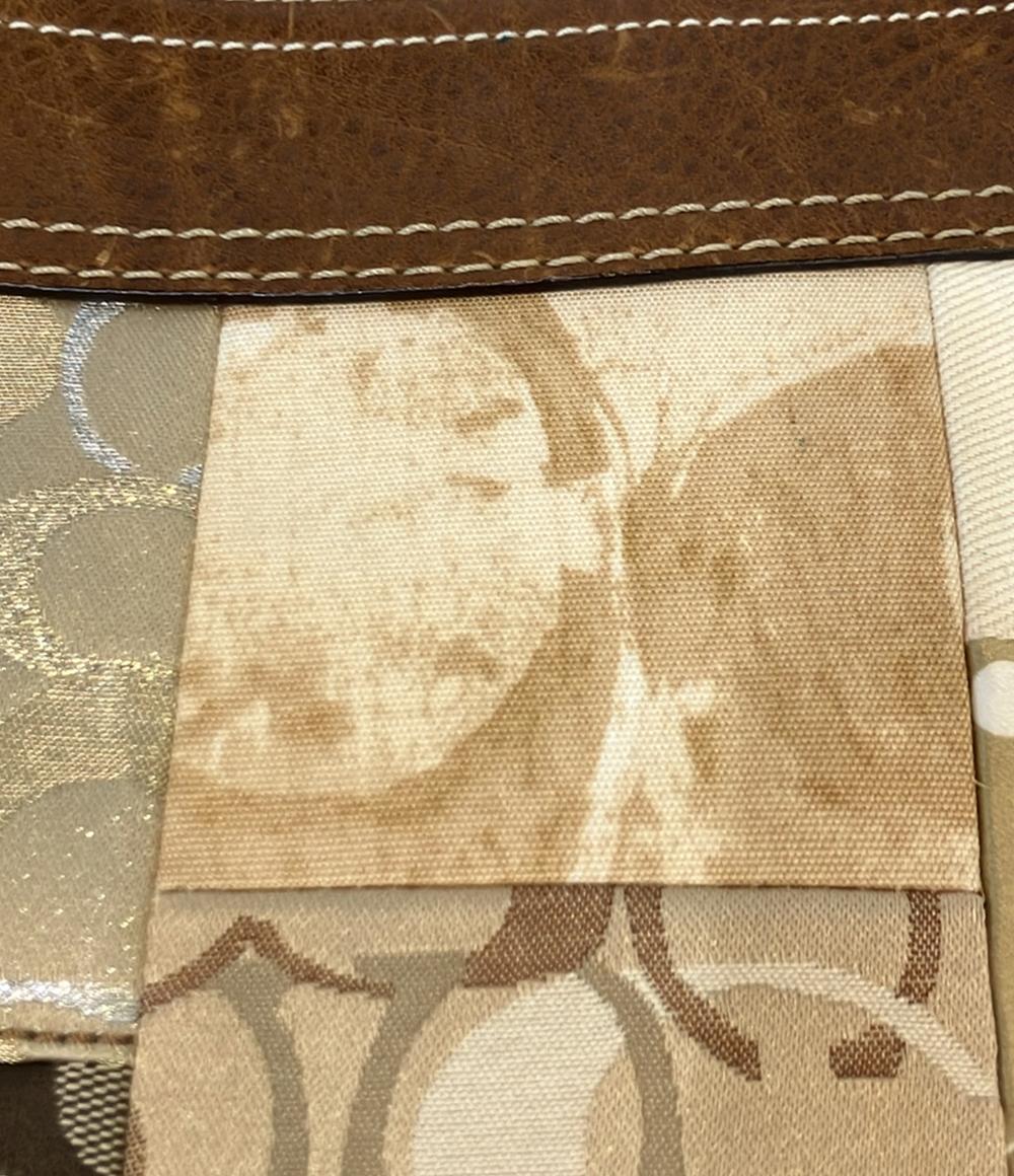 COACH ショルダーバッグ 斜め掛け シグネチャー パッチワーク 10812 レディース コーチ