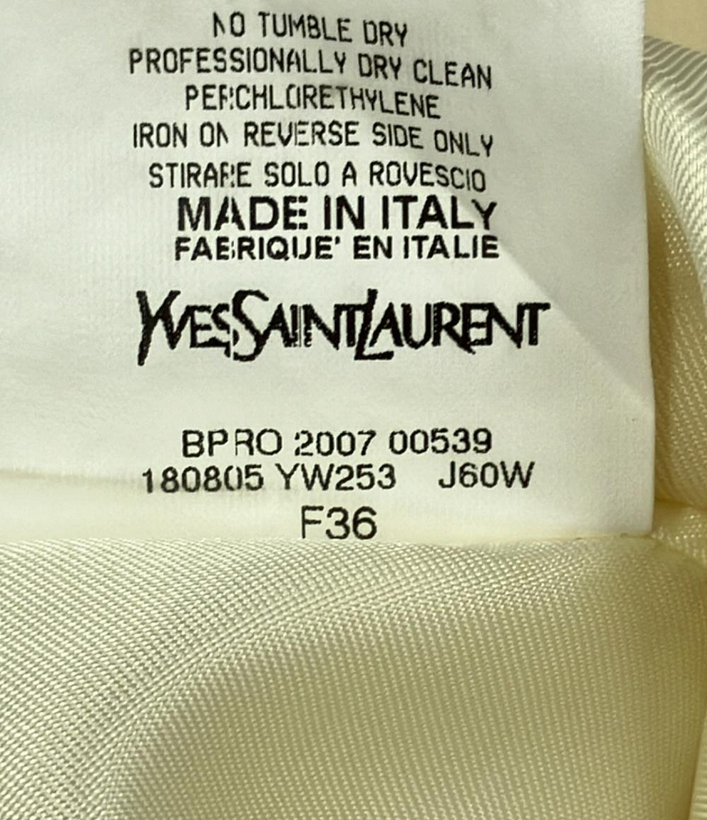 イヴ・サンローラン タックスカート レディース SIZE 36 (S) Yves Saint Laurent