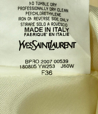 イヴ・サンローラン タックスカート レディース SIZE 36 (S) Yves Saint Laurent