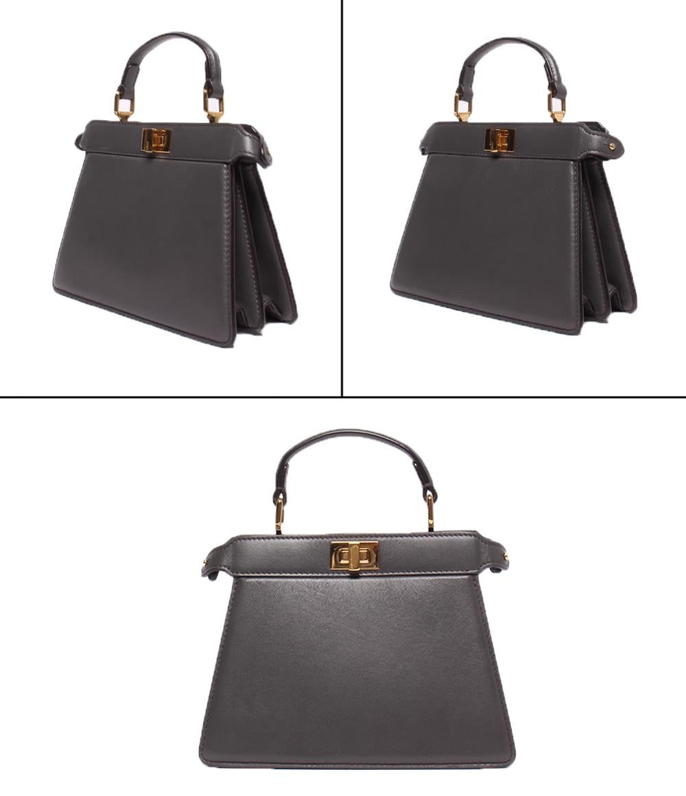 美品 FENDI 2wayハンドバッグ ショルダーバッグ 斜め掛け アイシーユー