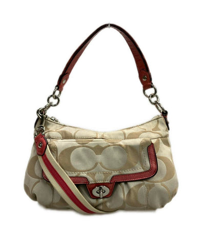 コーチ 2wayハンドバッグ ショルダーバッグ 斜め掛け シグネチャー F18349 レディース COACH