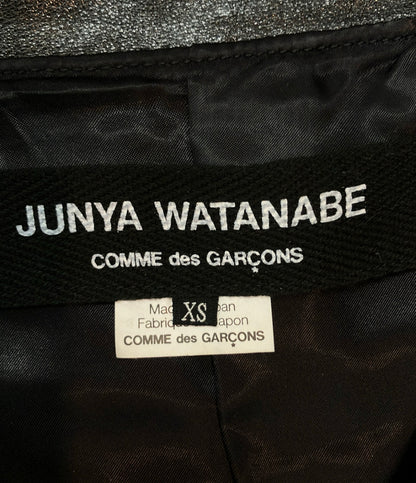 JUNYA WATANABE COMME des GARCONS ライダースジャケット ジップアップ JH-J009 レディース SIZE XS ジュンヤワタナベコムデギャルソン