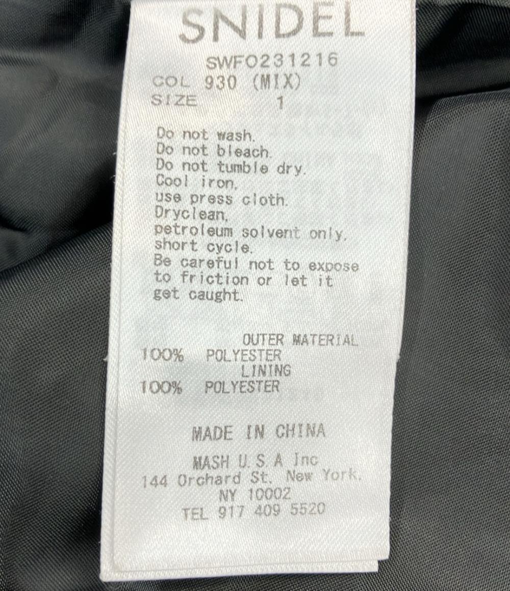 スナイデル ノースリジャケットミニワンピース 23ss SWFO231216 レディース SIZE 1 (S) snidel
