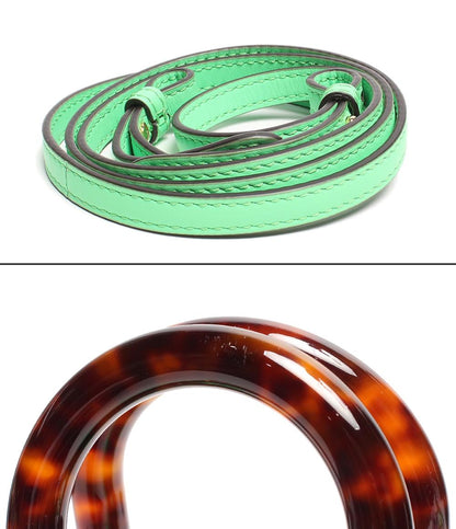 美品 フェンディ 2wayレザーハンドバッグ ゴールド金具 SUNSHINE SHOPPER SMALL EDAMAME カーフレザー 8BS051 AMCI F1K3D レディース FENDI