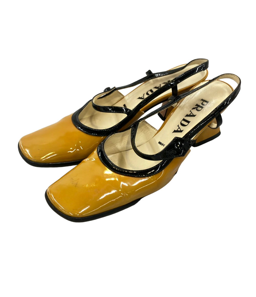 PRADA メリージェーンスクエアトゥサンダル レディース SIZE 36 (23cm) プラダ