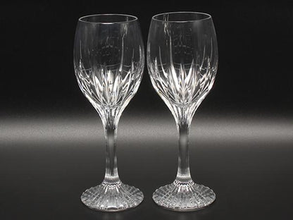 美品 Baccarat ワイングラス 2点セット ペア ジュピター バカラ