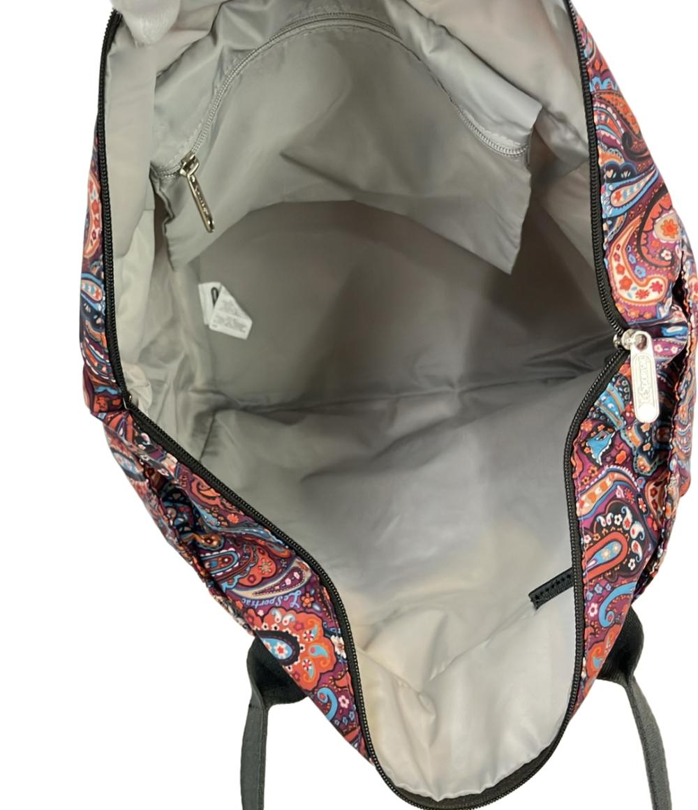 美品 LeSportsac トートバッグ ペイズリー柄 レディース レスポートサック