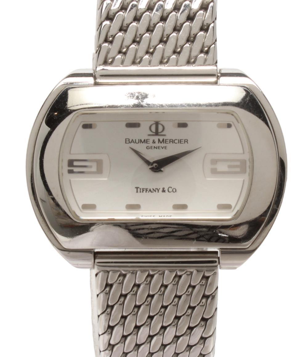 ボーム&メルシエ ティファニー 腕時計 Wネーム クオーツ ユニセックス BAUME＆MERCIER Tiffany & Co.