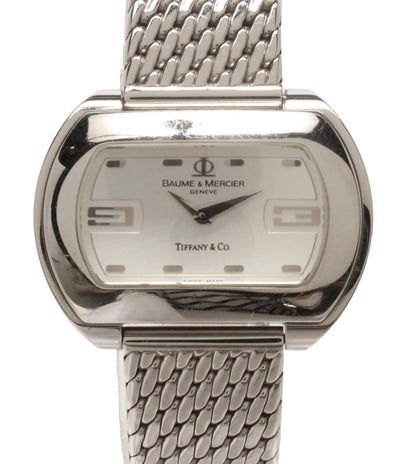ボーム&メルシエ ティファニー 腕時計 Wネーム クオーツ ユニセックス BAUME＆MERCIER Tiffany & Co.