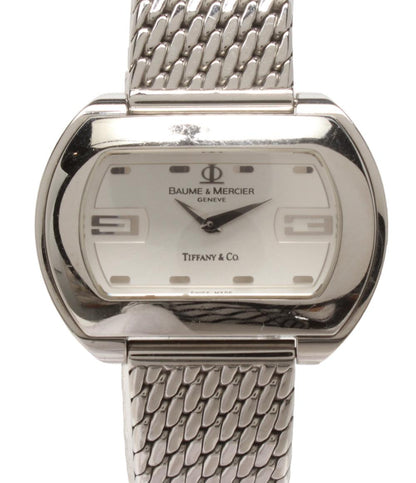 ボーム&メルシエ ティファニー 腕時計 Wネーム クオーツ ユニセックス BAUME＆MERCIER Tiffany & Co.