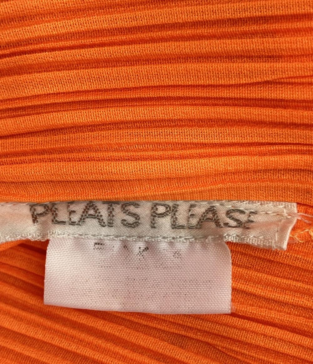 PLEATS PLEASE 長袖シャツ ブラウス ハイネック プリーツ レディース