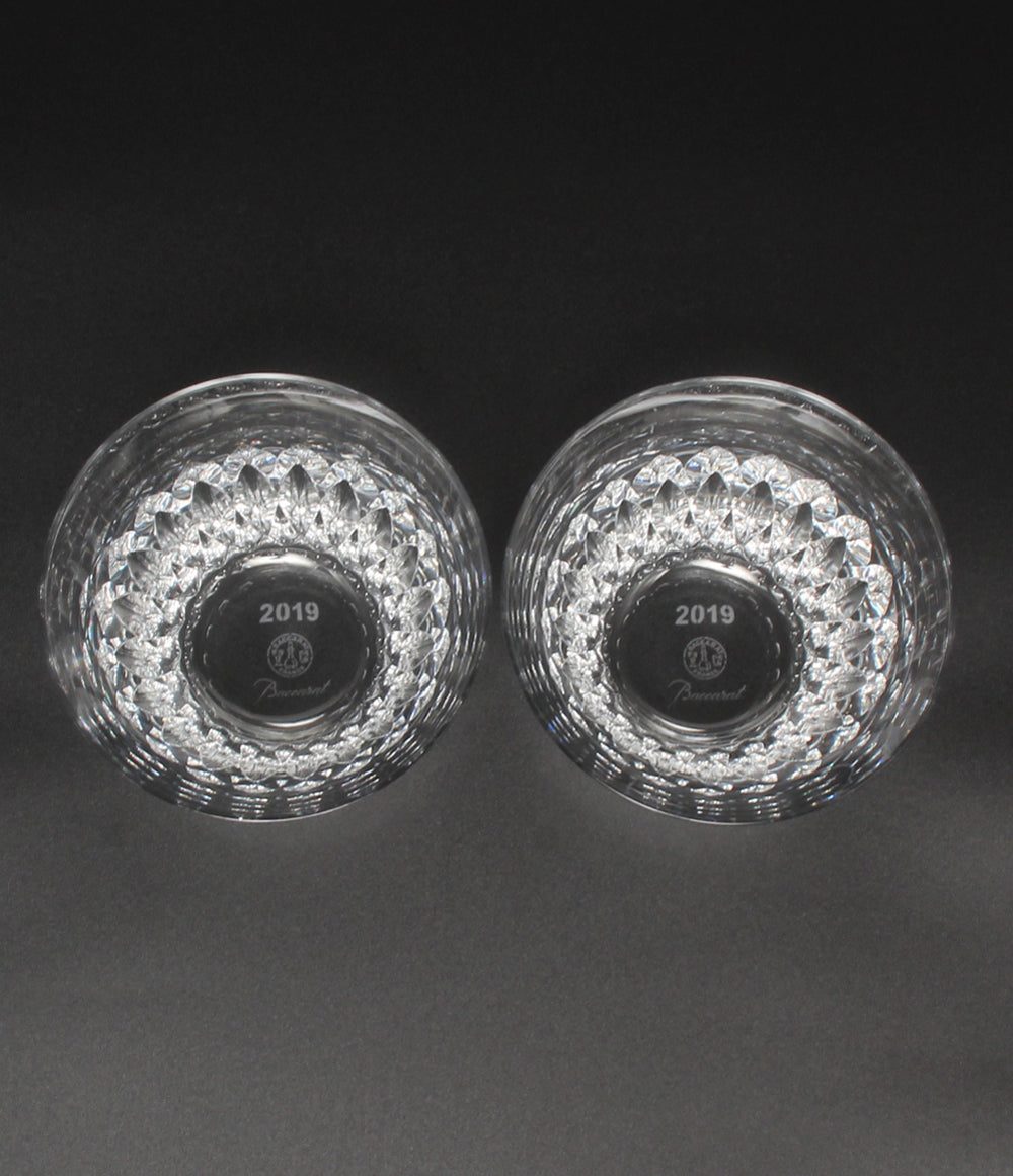 美品 Baccarat イヤータンブラー グラス 2点セット ペア 2019 ヴィータ バカラ
