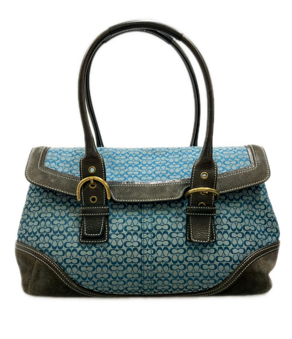 COACH ハンドバッグ ショルダーバッグ 肩掛け マイクロシグネチャー C04J-7080 レディース コーチ