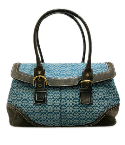 COACH ハンドバッグ ショルダーバッグ 肩掛け マイクロシグネチャー C04J-7080 レディース コーチ