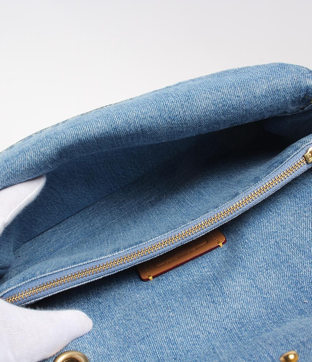 美品 コーチ ショルダーバッグ 肩掛け CR704 レディース COACH