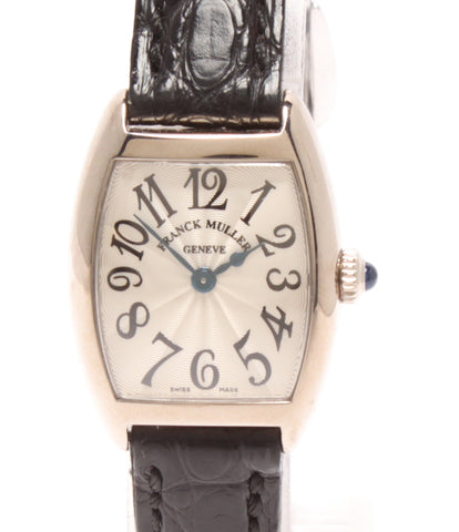 フランクミューラー  腕時計   トノーカーベックス クオーツ ホワイト 2251 レディース   FRANCK MULLER