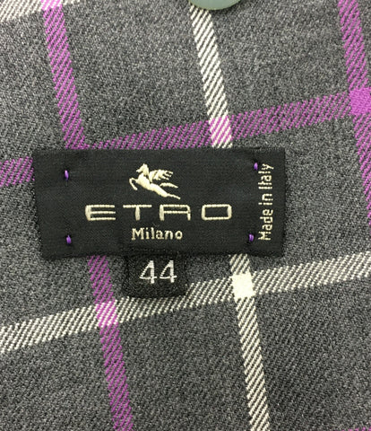 エトロ 美品 テーラードジャケット チェック     T1415199 メンズ   ETRO