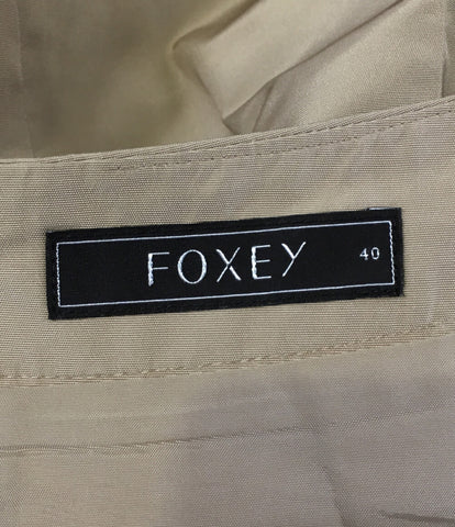 Foxy คลาสสิก Dot Suit Silk Skirt 30144 ผู้หญิงขนาด L Foxey