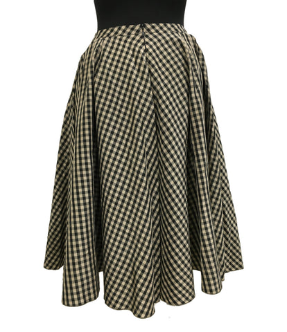 Foxy Boutique Skirt Gingham Check 18952 Women's Size M Foxey Boutique