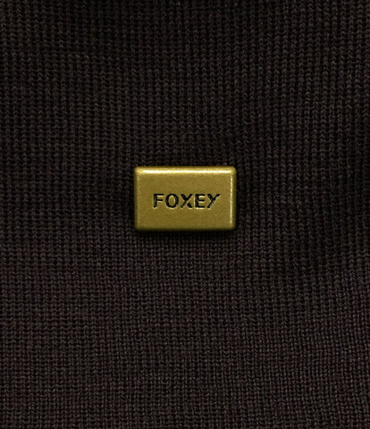 Foxy Beauty Product ขนสัตว์ Tur Knit สีม่วง 25952 Ladies Size M Foxey