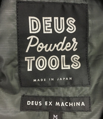 Deus Exmakina ความงามไนล่อนแจ็คเก็ตแจ็คเก็ตสีดำบัว DPT20004 ชายไซส์ M Deus Ex Machina