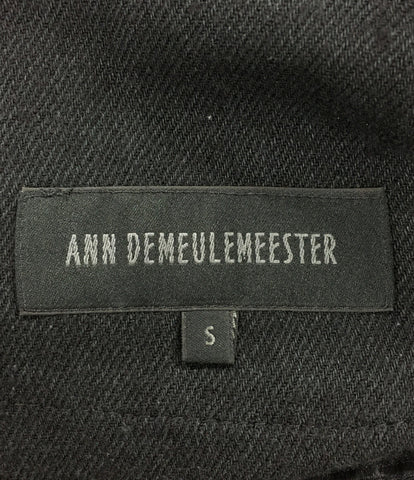 Andomurume钢制量身定制的夹克黑人男子尺寸S Ann Demeulemeester