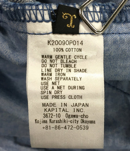 Capital Denim Pants Salopette Jeans K20090P014 Men's Size 3 Kapital