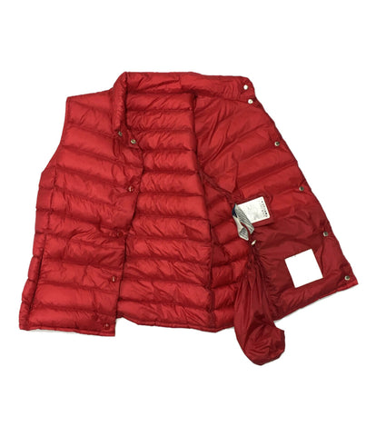 Moncler ความงามผลิตภัณฑ์ลงเสื้อกั๊ก Liane Gilet สีแดงผู้หญิง Moncler