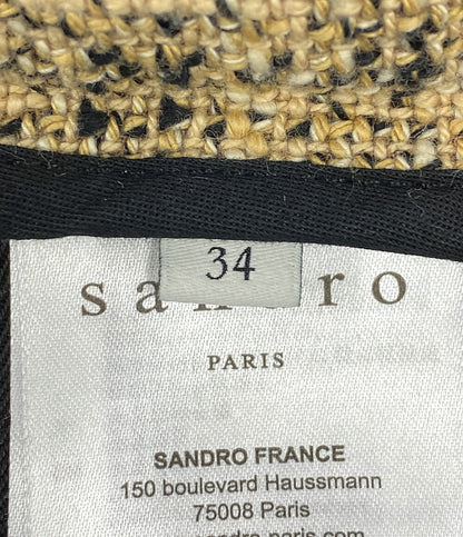 サンドロ  ショートパンツ      レディース SIZE 34  sandro