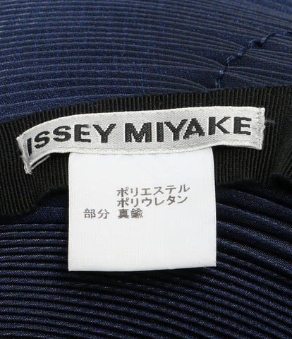 イッセイミヤケ  ハット ストレッチ プリーツ 変形デザイン      レディース SIZE -  ISSEY MIYAKE