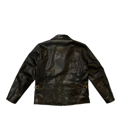 ボンクラ レザージャケット Sasha Leather Jacket Black 2021SS メンズ