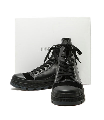 JIMMY CHOO ジミーチュー ブーツ 43(28cm位) 黒ブーツ