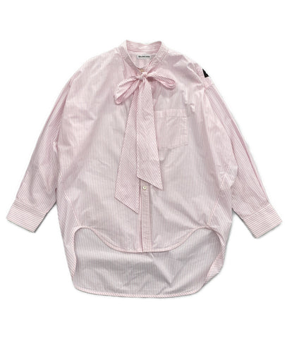 バレンシアガ 長袖シャツ ストライプシャツ ピンク メンズ SIZE 34