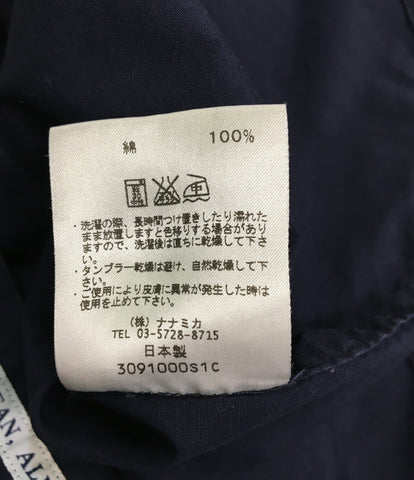 ナナミカ  長袖シャツ カジュアルシャツ ネイビー     SUGF373 メンズ SIZE M  nanamica