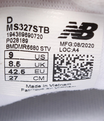 新的平衡美容运动鞋超级COMB复古运行MS327STB男士大小27cm新的余额